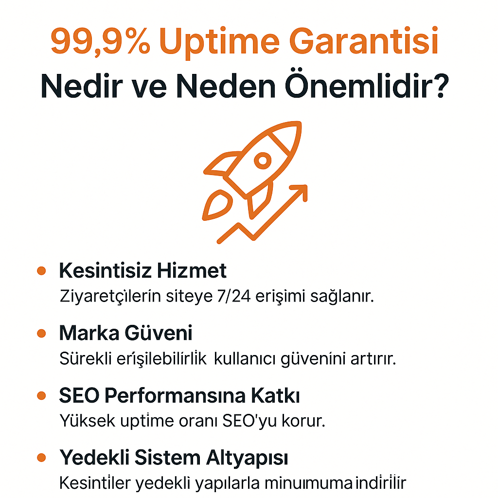 99% Uptime Garantisi | TuemCloud